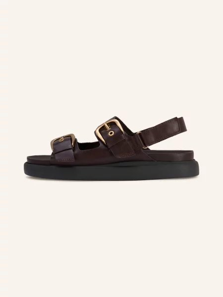 Clarks Sandály Aristella Bay tmavě hnědá