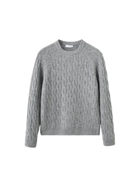 MANGO MAN Pulover Maria închis gri