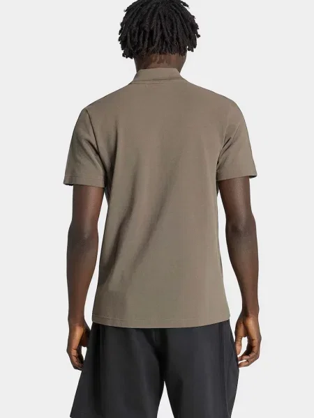 Adidas Originals Koszulka Polo Piqué Z 3 Paskami gruen oliwkowa