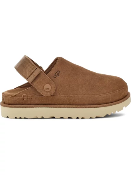Chodaki Ugg zamszowe brązowe