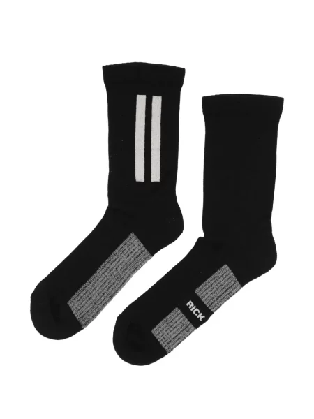 Șosete Rick Owens cu dungi cu autograf negru