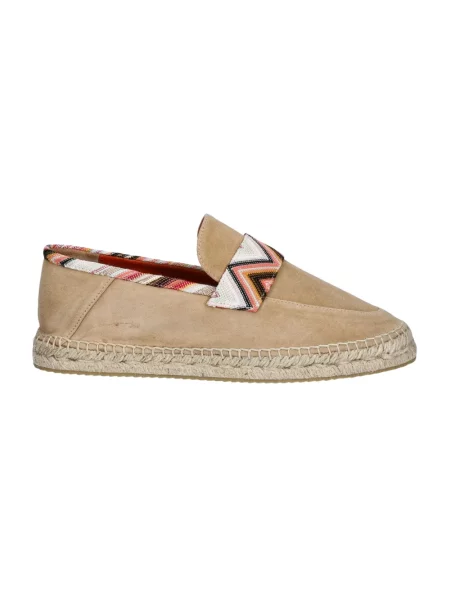 Missoni espadryle zamszowe Amelia beżowy