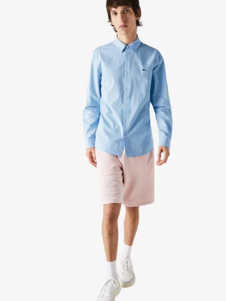 Рубашка Lacoste голубая