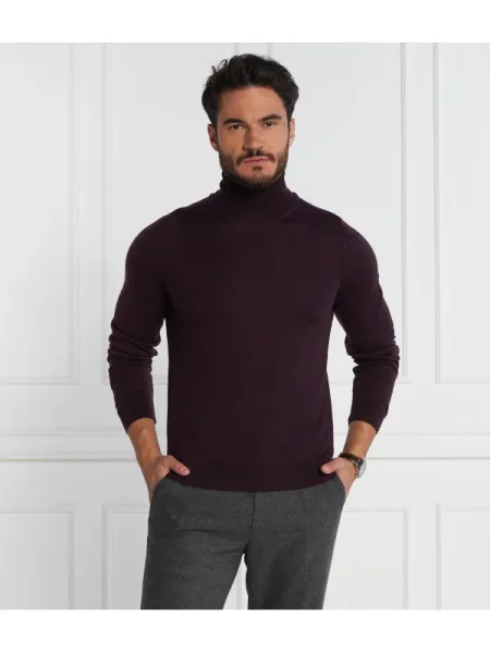 Pulover Boss Black de lână negru
