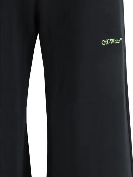 Pantaloni Off-white alb