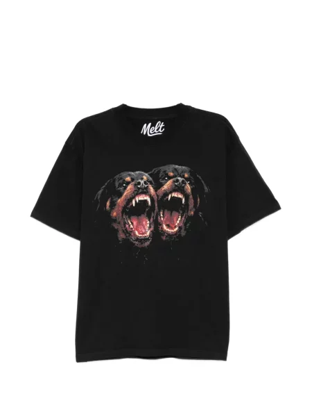 Tricou Melt cu imagine negru