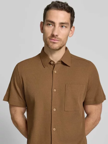 Koszula casual z mieszanki bawełny krój regular fit S.oliver Red Label