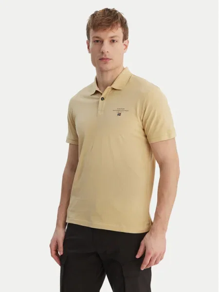 Napapijri Tricou polo Elbas bej