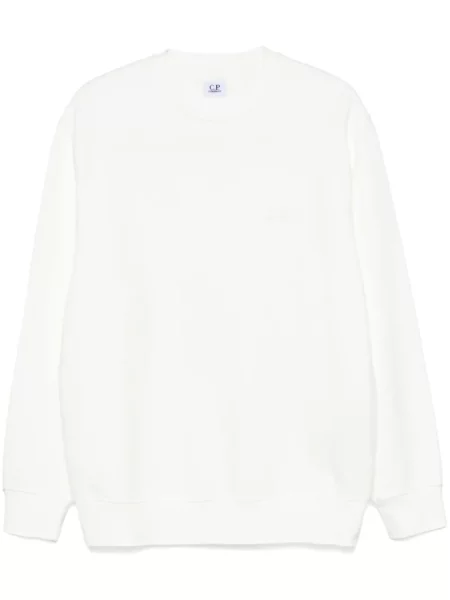Hanorac C.p. Company cu broderie alb