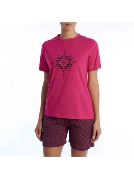 Košeľa Kisses&love ružová