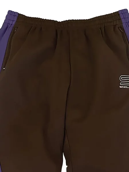 Pantaloni Sinclair alergare cu autograf maro