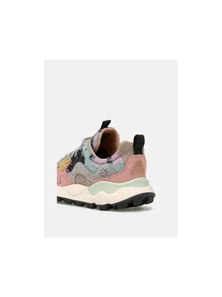 Sneakersy Flower Mountain zamszowe w kwiatki