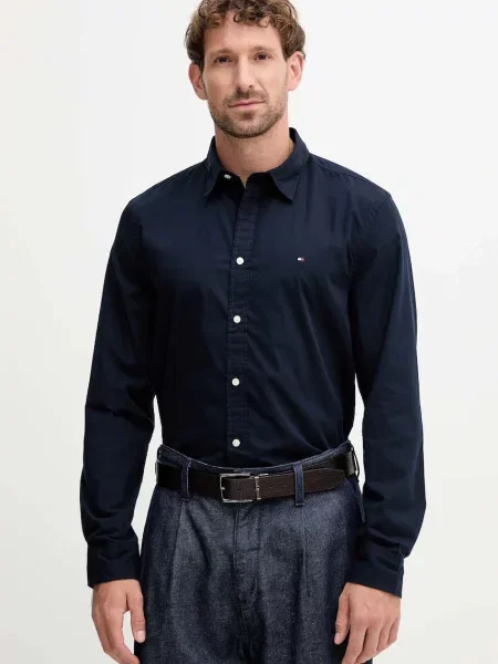 Srajca Tommy Hilfiger mornarsko modra
