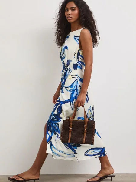 Medicine sukienka z beżowa