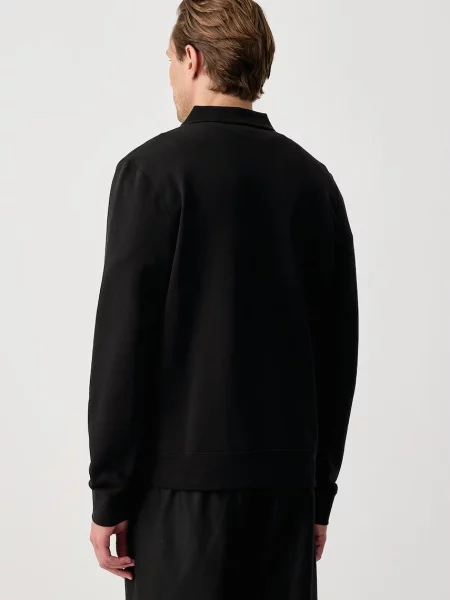 Calvin Klein Jeans bluza z bawełną czarna