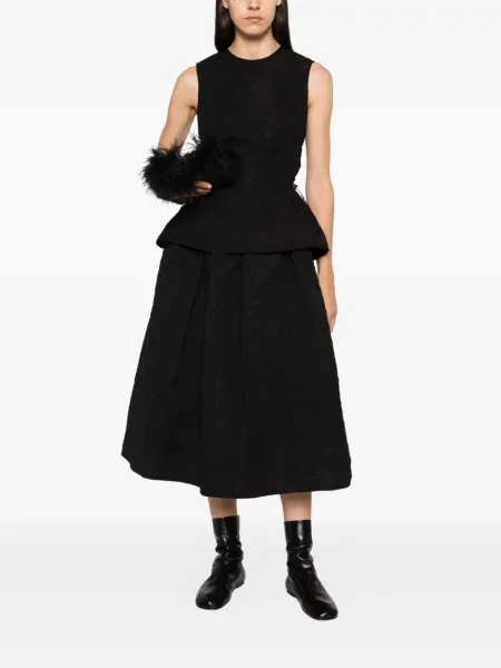 Top Cecilie Bahnsen negru