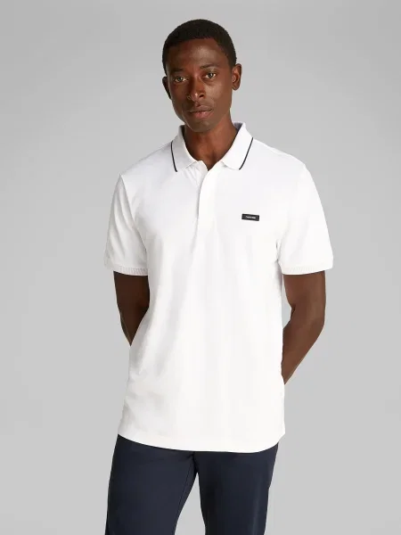 Calvin Klein Polokošeľa biela