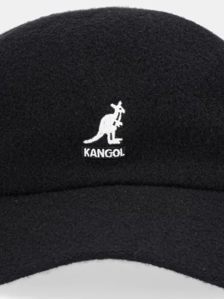 Вовняна кепка Kangol SPACECAP чорний