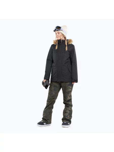 Дамско сноуборд яке Volcom Fawn Ins black черно