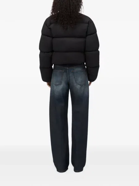 Apkirptas striukė Alexander Wang juoda
