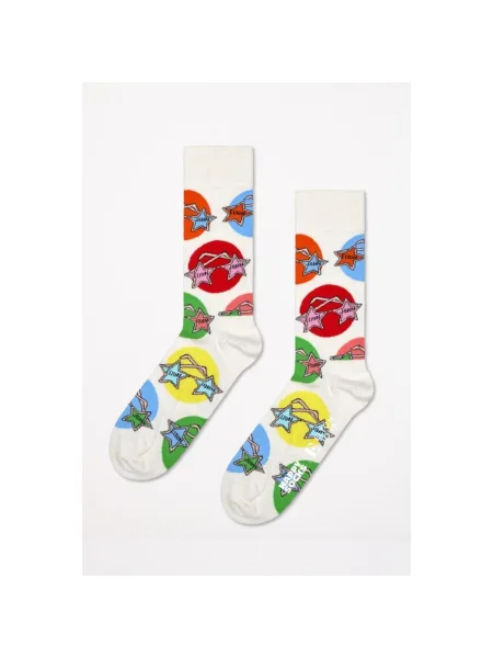 Ochelari de soare Happy Socks alb