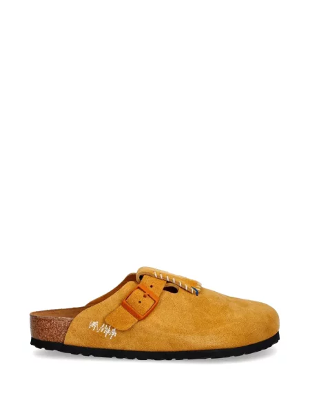 Papuci tip mules Birkenstock maro