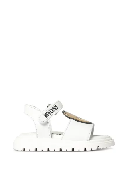 Sandały dziecięce Moschino białe