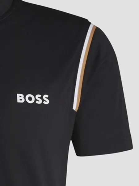 Поло Boss черное