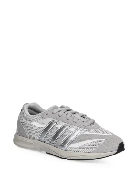 Pantaloni sport Adidas din piele de căprioară cu imagine cu model zebră verde