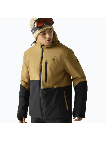 Geacă de schi pentru bărbați Halfpipe IV Jacket wood brown/black negru