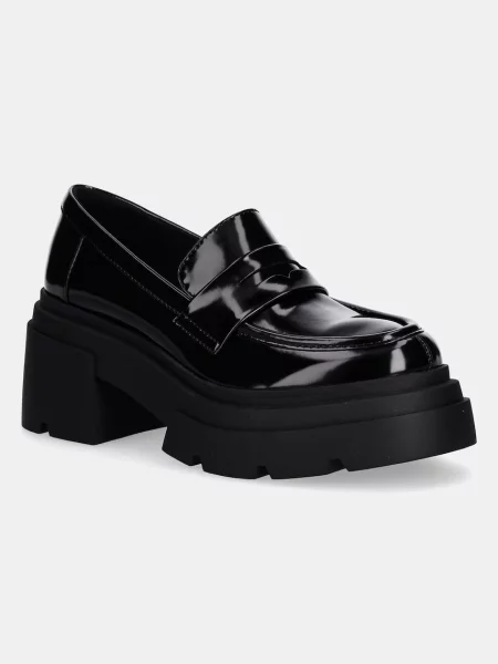 Мокасини Steve Madden Turnout с платформа черно