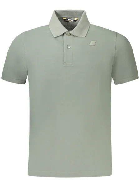 Polo K-way cu mâneci scurte verde