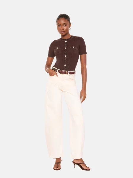 Lipsy Pulover maro închis negru