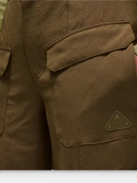 Pantaloni cargo Jordan cu autograf verde