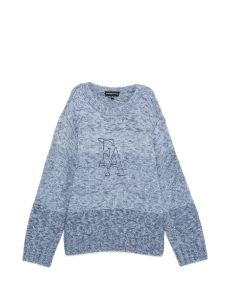 Sweter dziecięcy Emporio Armani niebieski