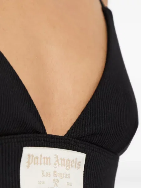 Sutien Palm Angels cu autograf negru