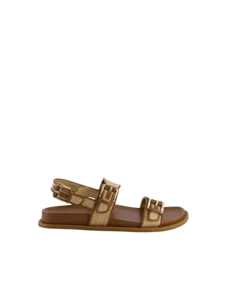 Sandały Michael Michael Kors brązowe