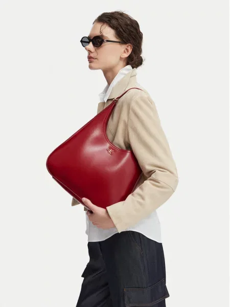 Torbica Calvin Klein Ck Medium Shoulder Bag crvena