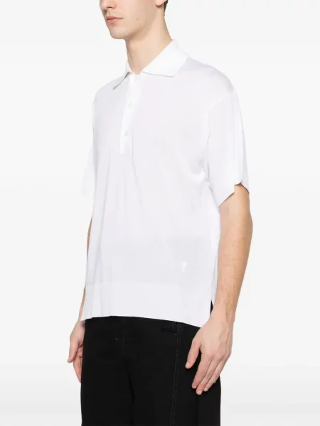 Polo Ami Paris alb