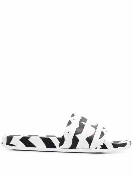 Papuci Adidas alb