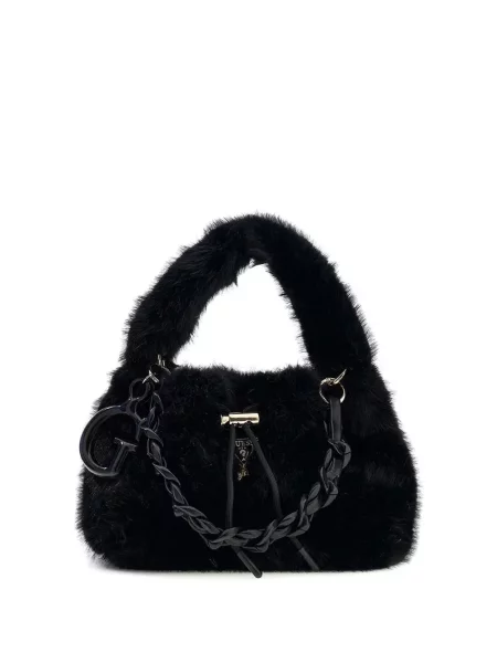 Shopperka dziecięca Guess czarna