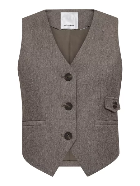Co'couture Vestă Nana' gri