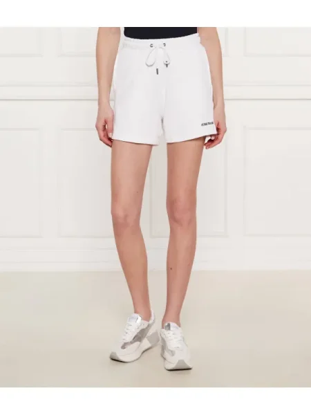 Guess Jeans Pantaloni scurți EMBRO | alb