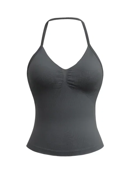 YEAZ Sport top Scene metalic gri