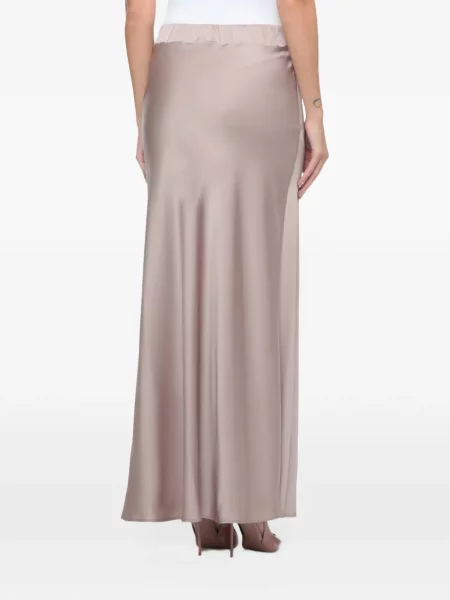 Fusta maxi D.exterior din satin