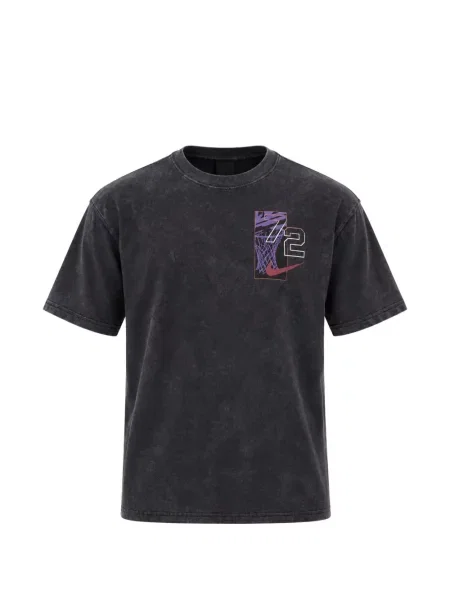 Lung tricou Nike cu buline din fleece negru