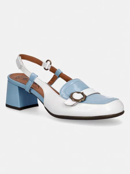 Fly London pantofi de piele albastru