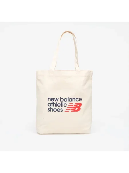 Taška New Balance NB Athletics Graphic Tote Sea Salt/ Nb Navy/ Te Red Universal červená