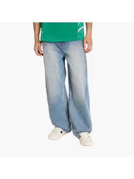 Jeans adidas Denim Pants Indigo Denim 32 modré