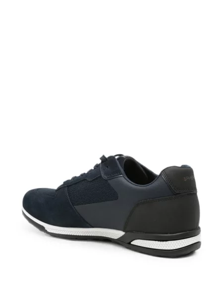 Fűzős csipkés sneaker Geox kék